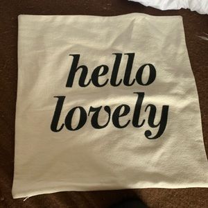 Throw pillow case